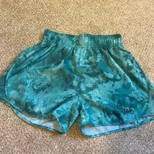 Huk patterned shorts.